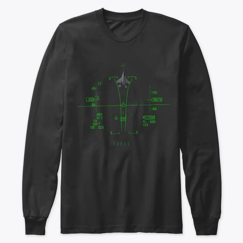 Long Sleeve F-16 Viper Vs Mig-29