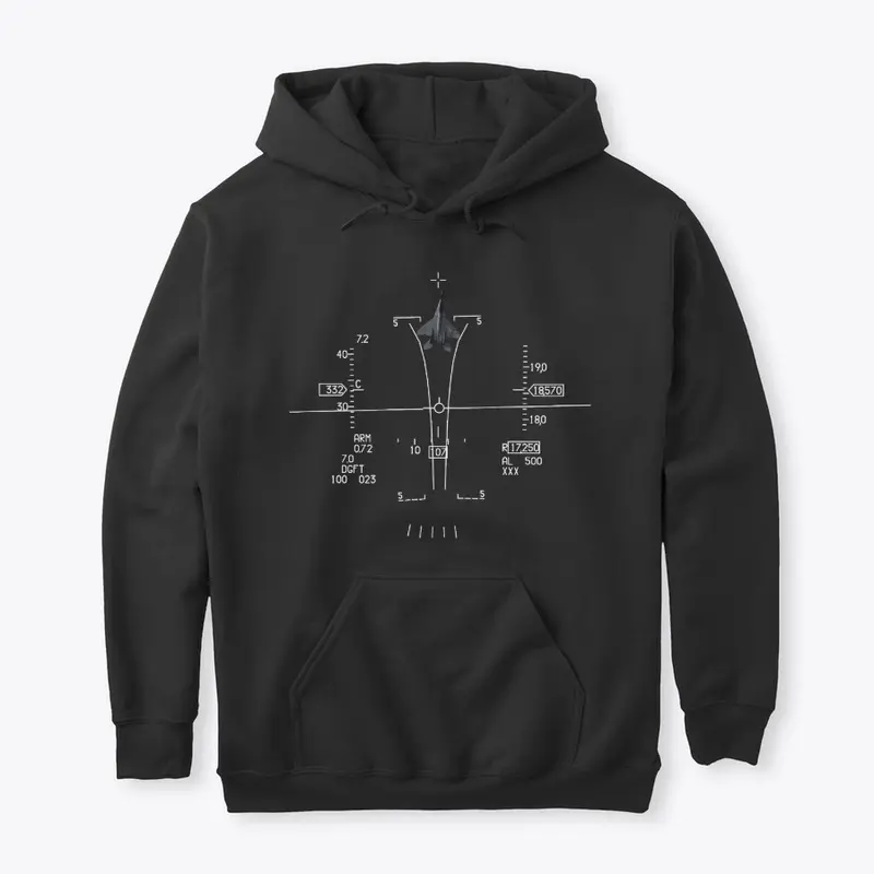 Classic Hoodie F-16 Viper Vs Mig-29 HUD