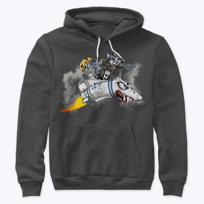 Aim-54 Phoenix Tomcat Premium Hoodie.