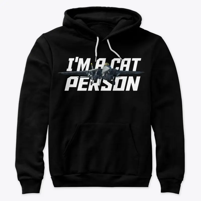 F-14 Tomcat "Cat Person" Premium Hoodie