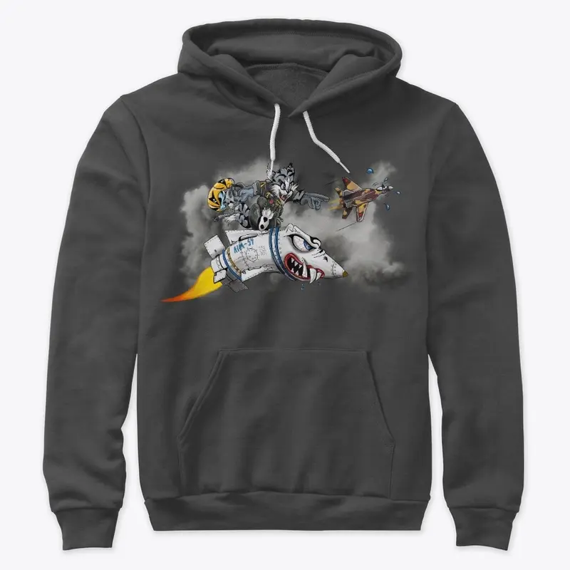 Aim-54 Phoenix Tomcat Premium Hoodie.