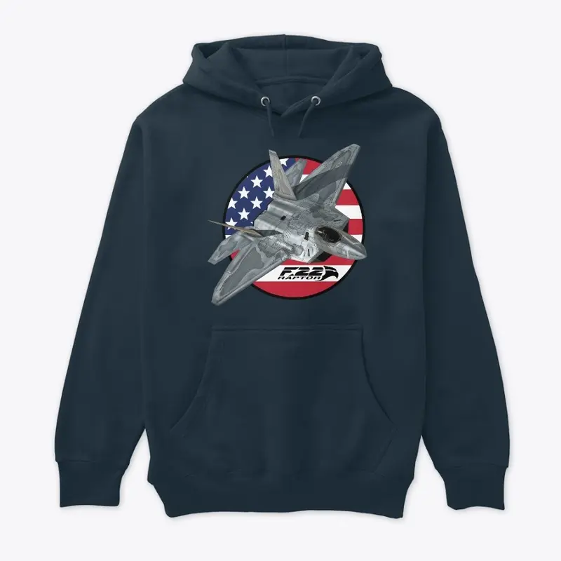 F-22 Raptor Premium Hoodie