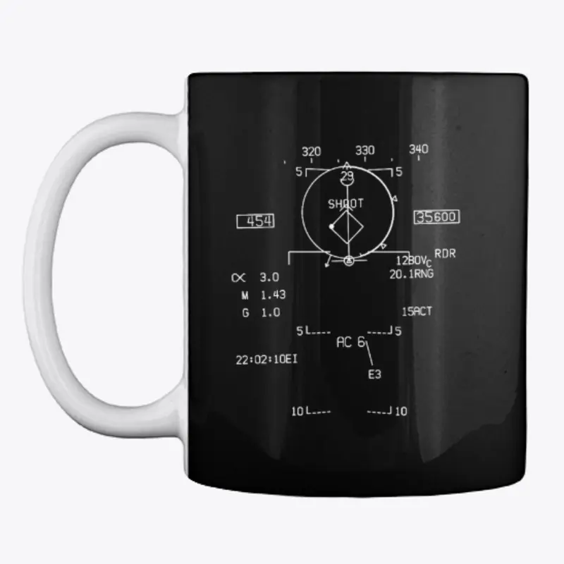 F-18 Hornet Hud Mug