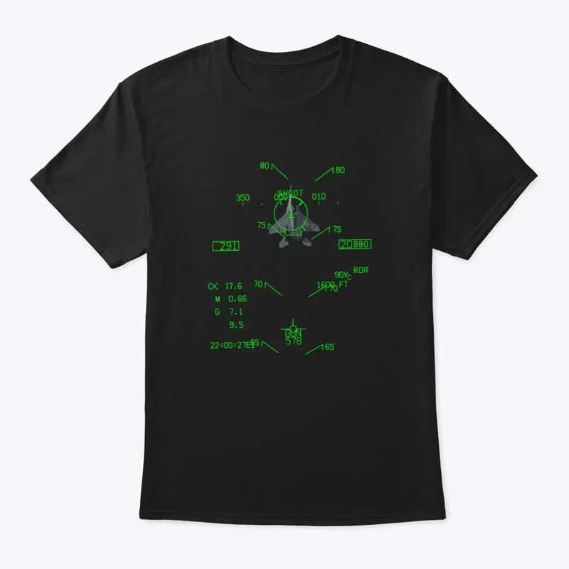 Classic Tee F-18 Hornet Vs Mig-29 GUNS